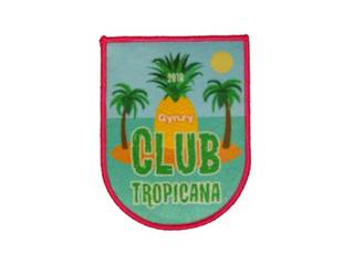 Bedrukt embleem club tropicana